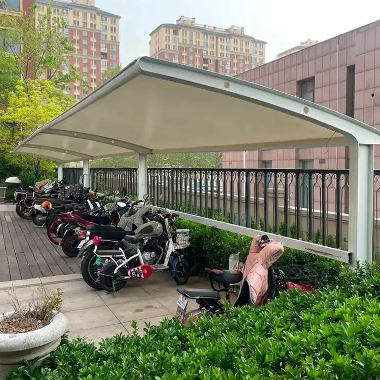 崇左膜结构电动车棚